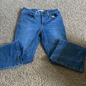 Levi's Women's Boot Cut Jeans in Classic Blue